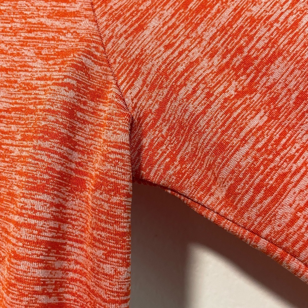 Under Armour Women’s Long  Sleeve Performance Shirt - Orange - Picture 7 of 11